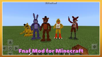 Fnaf Mod for Minecraft PE Plakat