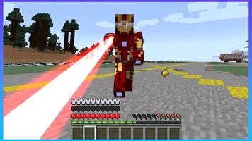 Iron Man Addon in Minecraft capture d'écran 3