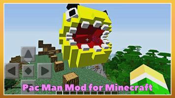 Pac Man Mod for Minecraft PE Plakat