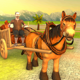 Horse Cart Carriage Game 3D