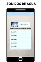 Sonidos de agua, tonos y ringtones de agua gratis capture d'écran 3