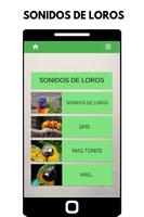 sonidos de loros, tonos, Ringtones de loros gratis poster