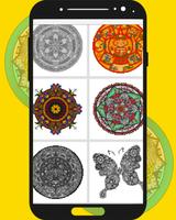 Mandala color by number - coloring book capture d'écran 1