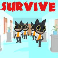 Cartoon Cat Escape Horror Game capture d'écran 2