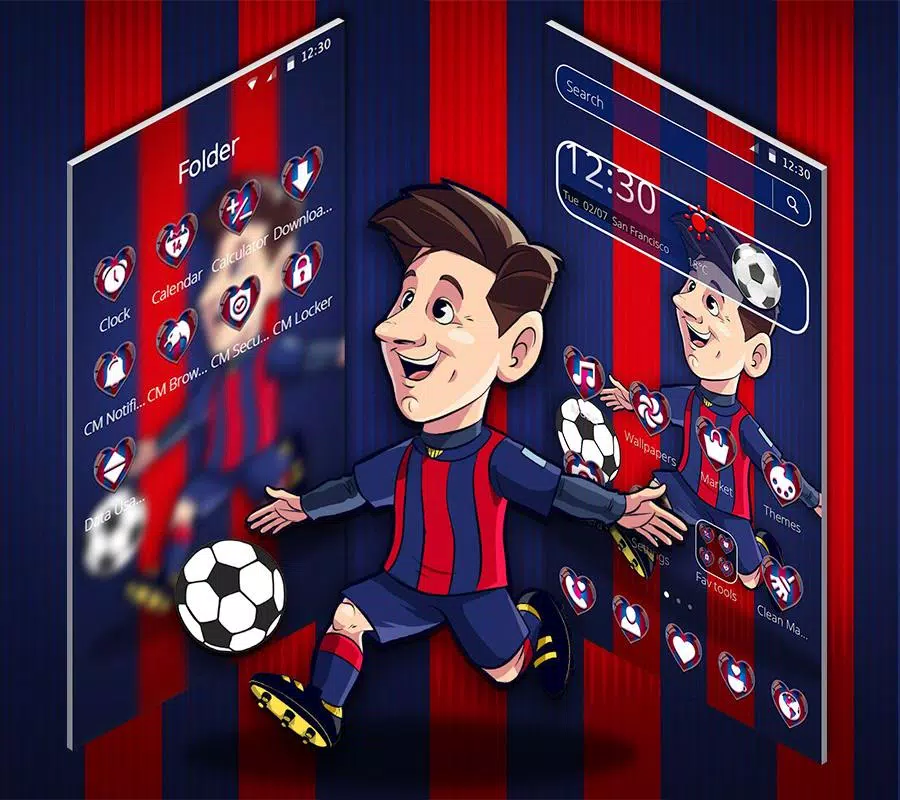 Cartoon Barcelona Football Theme APK for Android Download Cartoon Barcelona Football Theme APK for Android Download