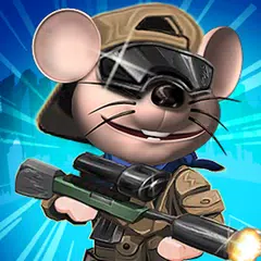 Скачать Mouse Mayhem Kids Cartoon Racing Shooting games APK
