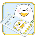 Cartoon Adorable Ice Bear Fruit Theme APK