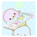 Cartoon Cute Sea Lion Theme