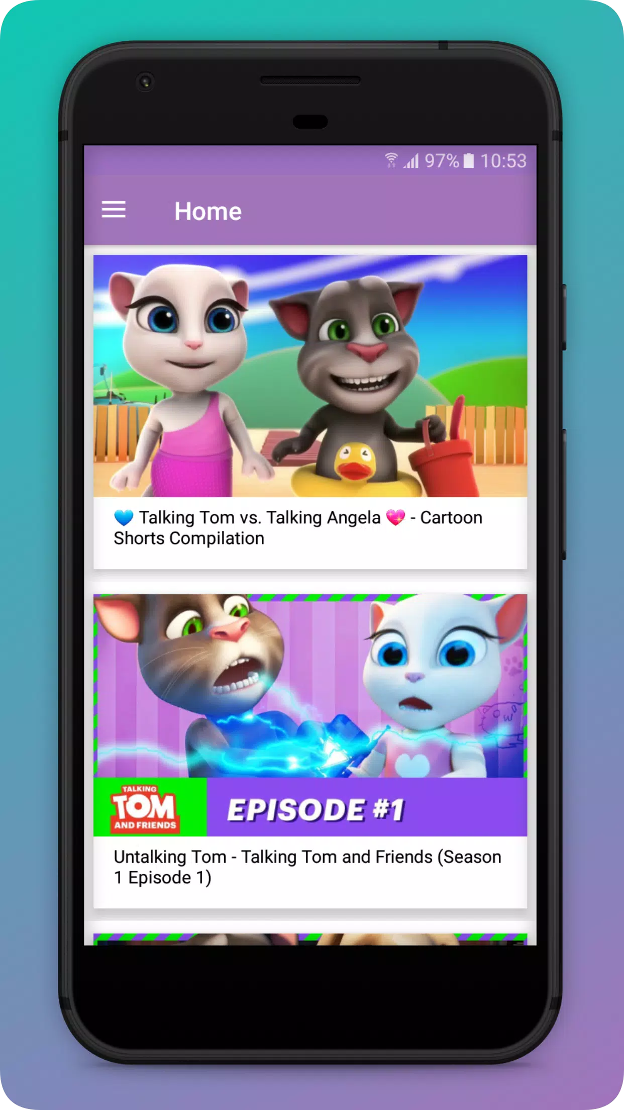 Tải xuống APK Cartoon Video - Talking Tom Cartoon cho Android Tải xuống APK Cartoon Video - Talking Tom Cartoon cho Android