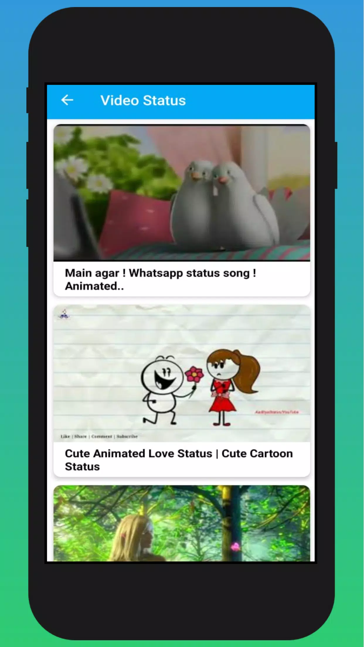 Cartoon Video Status APK for Android Download