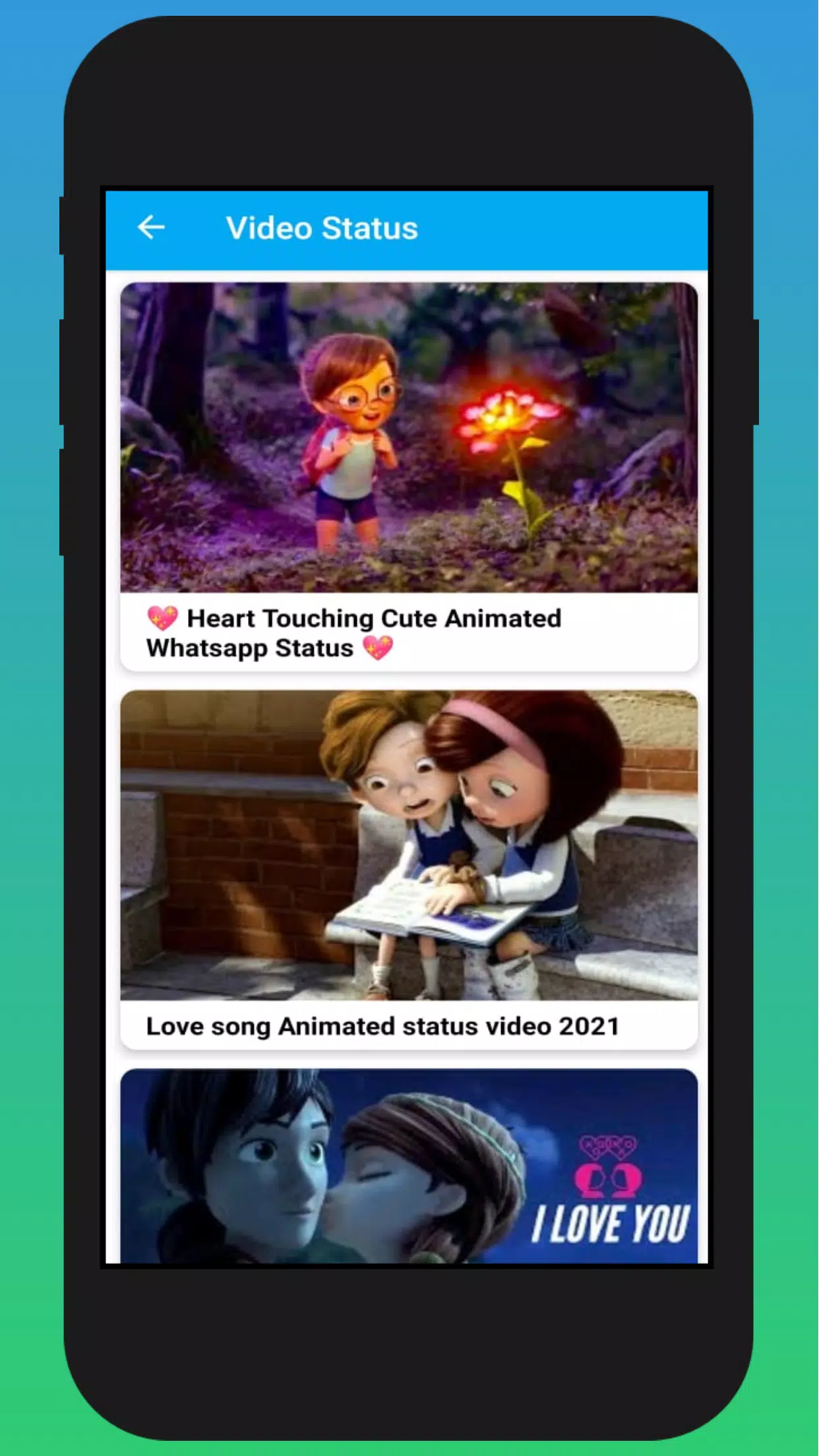 Cartoon Video Status APK pour Android Télécharger