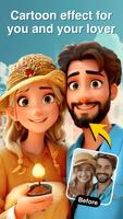 Cartoon Face постер