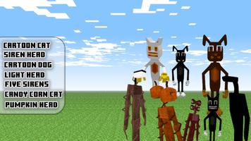 cartoon cat vs siren head mod تصوير الشاشة 3