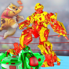 Roboterringkampf & Boxen Zeichen