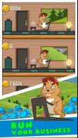 Idle Hamster Tower Tycoon: Gold Miner Clicker โปสเตอร์