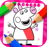 pepp coloring cartoon rebecca book