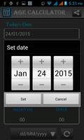 Age Calculator syot layar 2