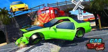 Car Vs Train - Racing Games