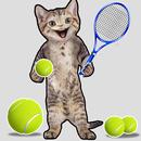 Cat Tennis Champion Game 3d APK