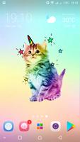 Cute Cat Wallpapers - kawaii kitten backgrounds - اسکرین شاٹ 2