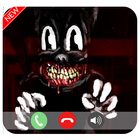 scary  Cat cartoon Game Video Call 图标