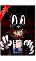 scary  Cat cartoon Game Video Call 截图 1