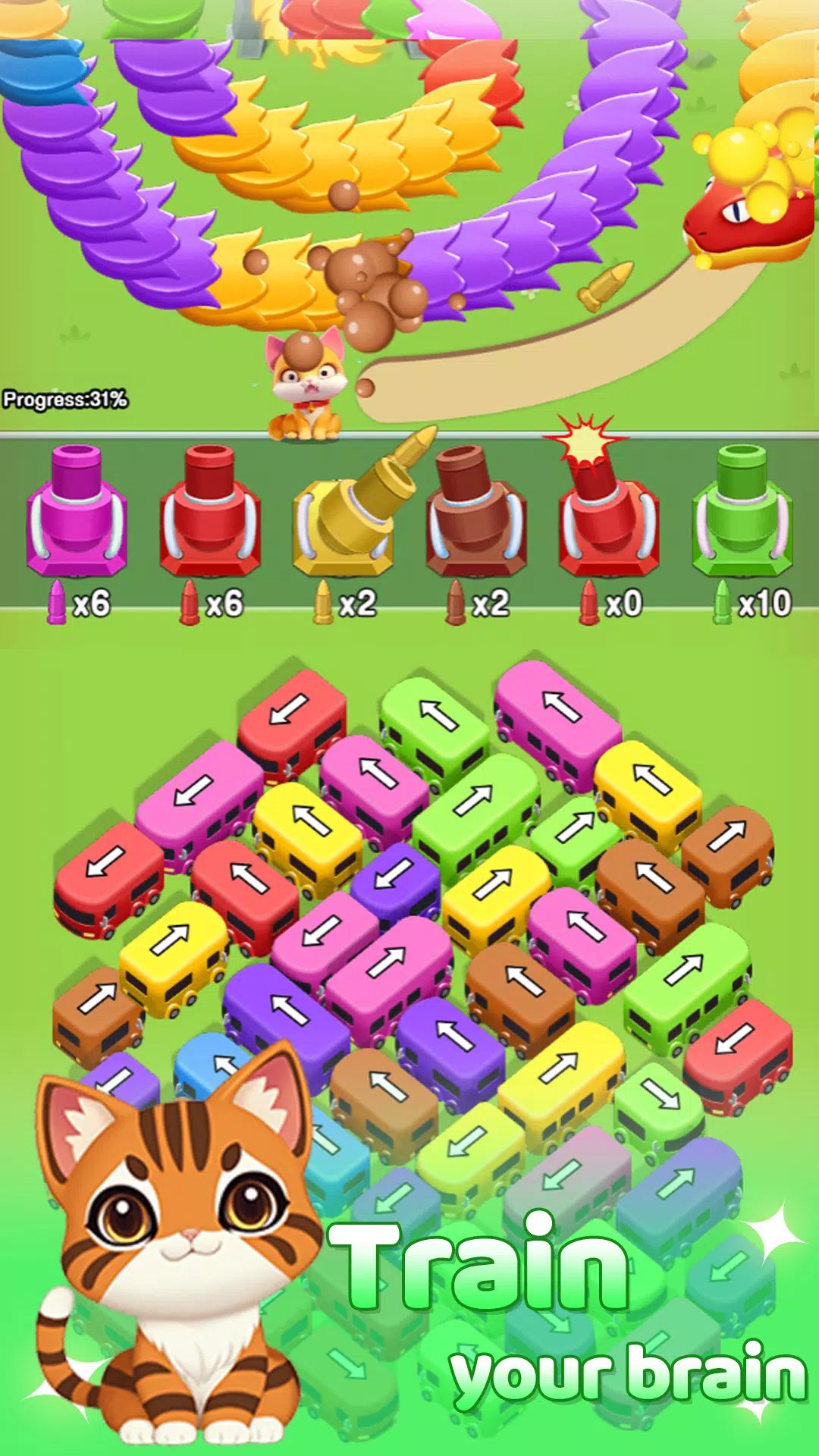 Cat Defenders: Shelling Snake