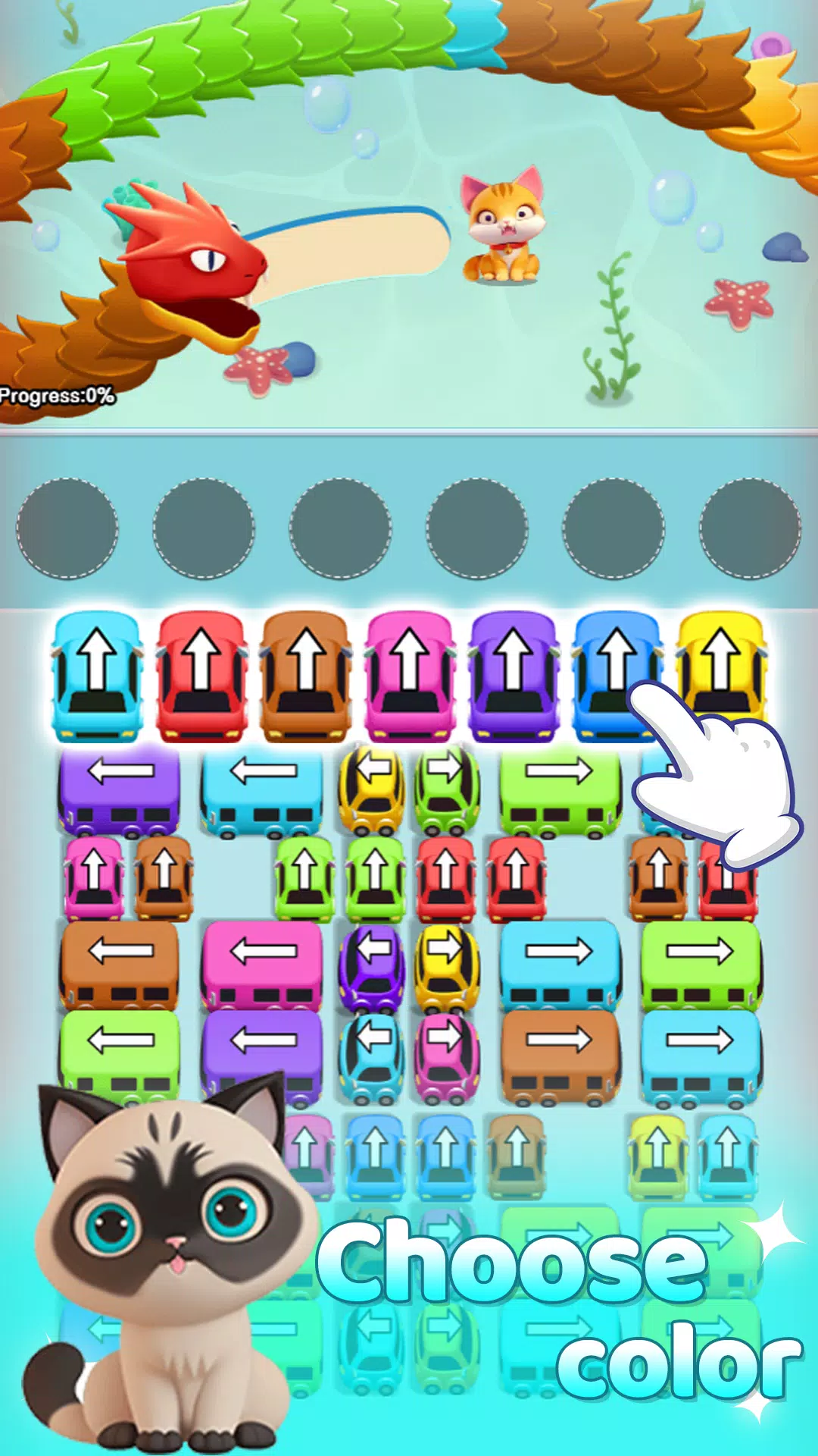 Cat Defenders: Shelling Snake