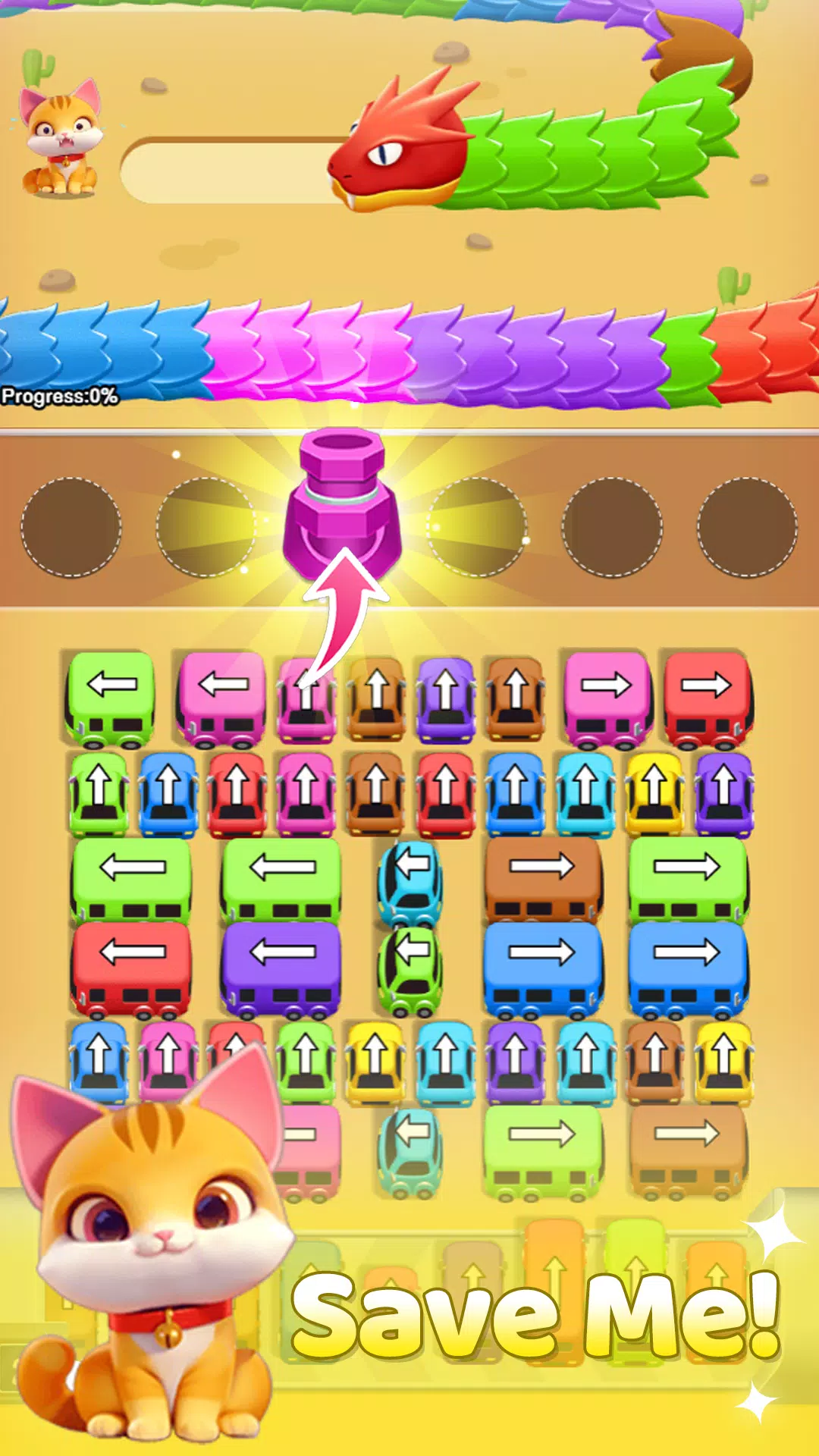 Cat Defenders: Shelling Snake