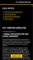 Cat® Monitor Simulator Affiche