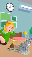 Cat Choices: Virtual Pet 3D Affiche