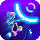 Rainbow Surfer أيقونة