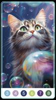 Cat Paint by Number 截图 2