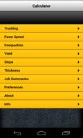Caterpillar Paving Calculator poster