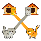 Cat Rush Puzzle: Draw To Save icon