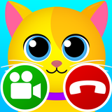 fake call video cat 2 game ไอคอน