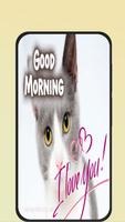 cat good morning تصوير الشاشة 3