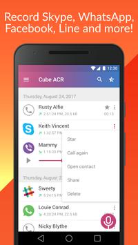 Call Recorder - Cube ACR 截图 1
