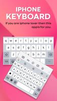 Keyboard for Iphone Style Cartaz