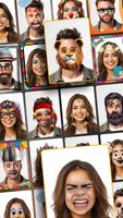 Live Funny Face Camera الملصق