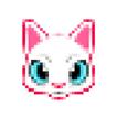 ”Cat Pixel Art Paint by Numbers
