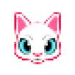 Cat Pixel Art Paint by Numbers