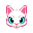 Cat Pixel Art ไอคอน