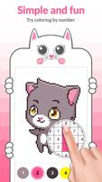 Cat Pixel Art syot layar 1