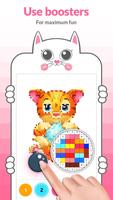 Cat Pixel Art syot layar 3