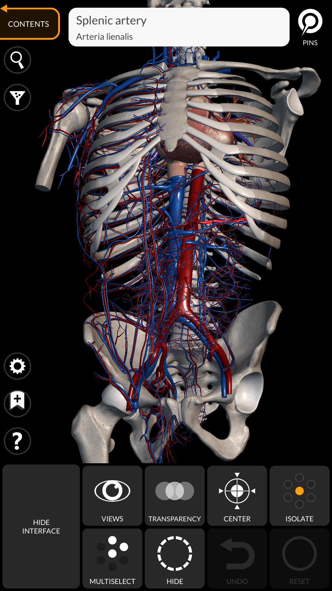 تحميل برنامج Anatomy 3D Atlas مجانا للاندرويد