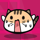 Puzzle and strategy cat game icon