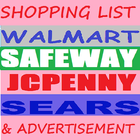 Weekly Sale Ad ShoppingList, List for Shopping icône