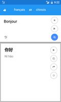 Chinois Française Traduction Affiche