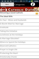Catholic Dating Advice Audio Collection capture d'écran 1